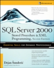 Image for SQL Server 2000  : stored procedures &amp; XML programming