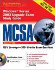 Image for MCSE/MCSA Windows Server 2003 for a Windows 2000 MCSE/MCSA Study Guide (Exam 70-292 and 70-296)