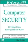 Image for Computer security  : 20 things every employee should know