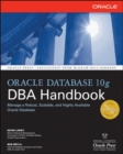 Image for Oracle Database 10g  : DBA handbook