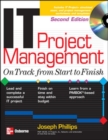 Image for IT project management  : on track from start to finish