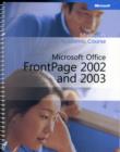 Image for MICROSOFT OFFICE FRONTPAGE 2002 AND 200