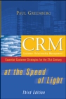 Image for CRM at the speed of light: capturing and keeping customers in Internet real time