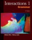 Image for Interactions Grammar : Bk. 1 : Student Book