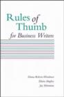 Image for Rules of Thumb for Business Writers