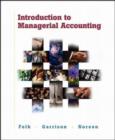 Image for Introduction to Managerial Accounting : With Topic Tackler CD-ROM, NetTutor and PowerWeb Package
