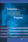 Image for Evaluation of Health Promotion, Health Education, and Disease Prevention Programs