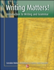 Image for Writing Matters! - Student Book : Introduction to Writing and Grammar