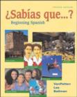 Image for Sabias Que-- ? : Beginning Spanish