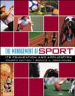 Image for The Management of Sport: Its Foundation and Application