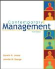Image for Contemporary Management : With Student CD, PowerWeb, and Skill Booster Card
