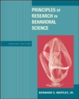 Image for Principles of research in behavioral science  : for students of psychology and the research process