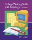 Image for College Writing Skills with Readings : Text : Student CD, User&#39;s Guide, and Online Learning Center Powered by Catalyst