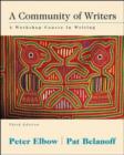 Image for A community of writers  : a workshop course in writing