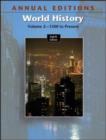 Image for Annual Editions : World History : v. 2