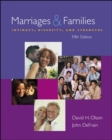 Image for Marriages and Families: Intimacy, Diversity, and Strengths