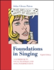 Image for Foundations in Singing w/ Keyboard fold-out