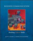 Image for Business Communication : Building critical skills
