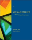 Image for Management : Skills and Application