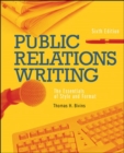 Image for Public Relations Writing : The Essentials of Style and Format