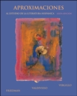 Image for Aproximaciones Al Estudio De La Literatura Hispanica
