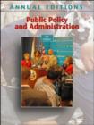 Image for Public Policy and Administration