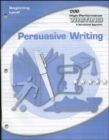 Image for High-Performance Writing Beginning Level, Persuasive Writing