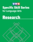 Image for Specific Skill Series for Language Arts - Research Book - Level D