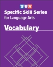 Image for Specific Skill Series for Language Arts - Vocabulary Book, Level F