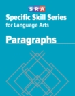 Image for Specific Skill Series for Language Arts - Paragraphs Book - Level G
