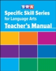 Image for Specific Skill Series for Language Arts - Teacher&#39;s Manual