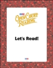 Image for Open Court Reading, Big Book 1: Let&#39;s Read!, Grade 1
