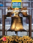 Image for Reading for Information, On Level Student Reader, Civics - Rules and Laws, Grade 2