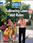 Image for Reading for Information, Above Student Reader, Civics - Following Laws and Rules, Grade 2