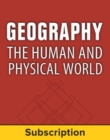 Image for Geography: The Human and Physical World, Student Suite, 6-Year Subscription