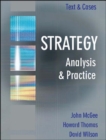 Image for Strategy: Analysis and Practice, Text and Cases