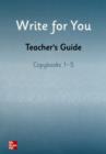 Image for WRITE FOR YOU TEACHERS GUIDE