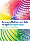 Image for Research Methods and Data Analysis for Psychology