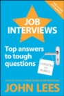 Image for Job interviews  : top answers to tough questions