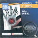 Image for CSI - Who Did It? - Yellow eBook (CD-ROM)