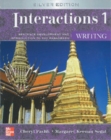 Image for Interactions Level 1 Writing Student Book plus E-Course Code Package : Sentence Development and Introduction to the Paragraph