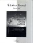 Image for Solutions manual for use with Fundamenals of corporate finance, sixth edition, Richard A. Brealey, Stewart C. Myers, Alan J. Marcus