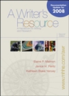 Image for A Writer&#39;s Resource 2008 MLA/APA/CSE Update