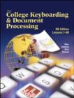 Image for Gregg College Keyboarding and Document Processing : Bk.1 : Lessons 1-60