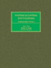 Image for Systems and Control Encyclopedia Supplementary Volume 1