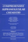 Image for Comprehensive Supramolecular Chemistry, Volume 7 : Solid-State Supramolecular Chemistry: Twoand Three-Dimensional Inorganic Networks