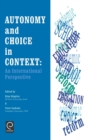 Image for Autonomy and choice in context  : an international perspective