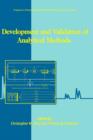 Image for Development and Validation of Analytical Methods