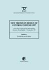 Image for New trends in design of control systems 1997  : a proceedings volume from the 2nd IFAC Workshop, Smolenice, Slovak Republic, 7-10 September 1997
