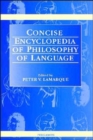 Image for Concise encyclopedia of philosophy of language